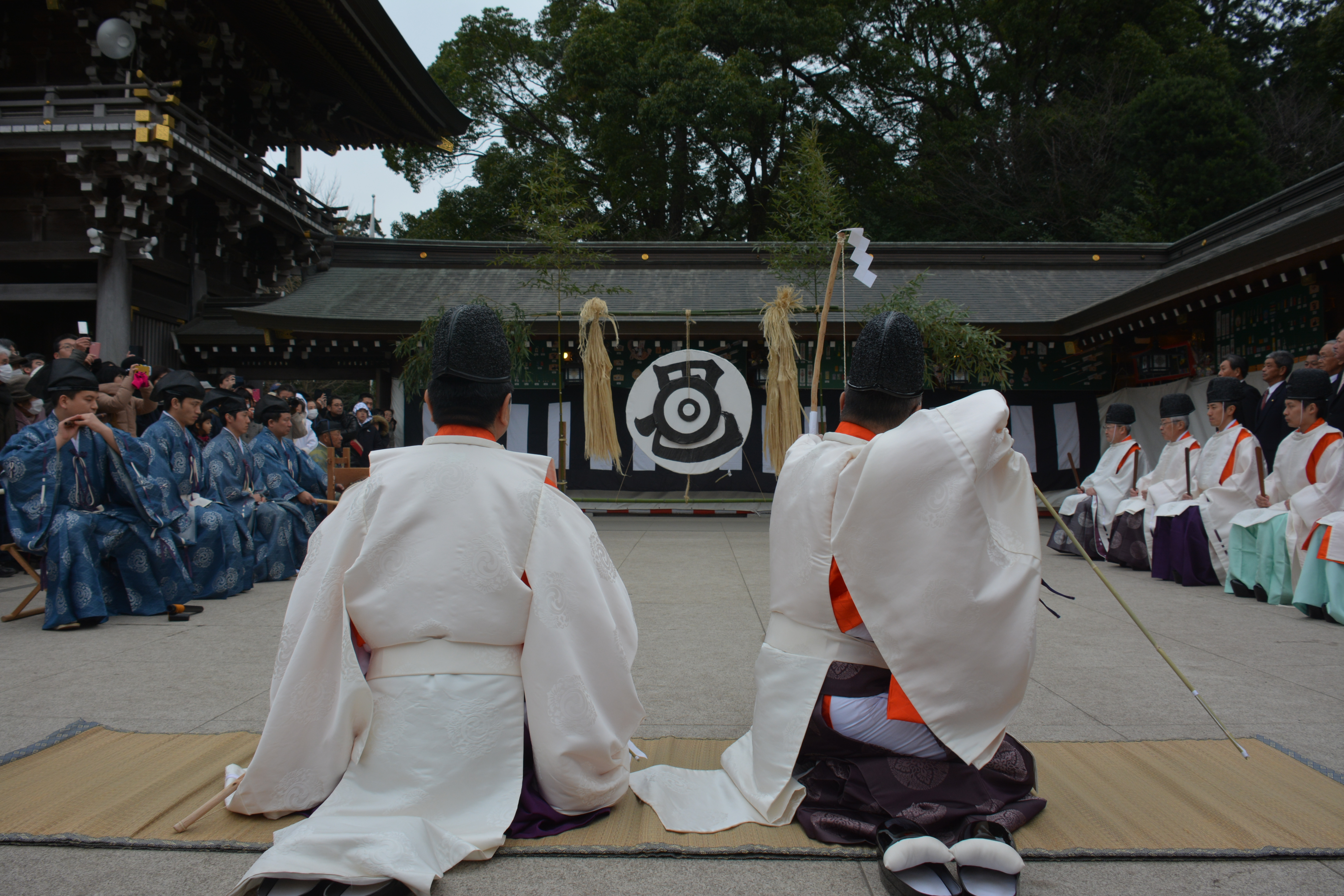 寒川神社「武佐弓祭」※寒川神社提供