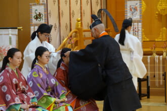 令和6年度成人加冠式午前の部加冠之儀