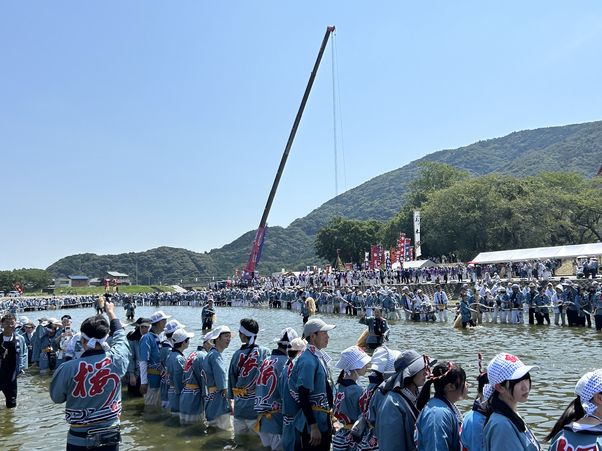 第63回神宮式年遷宮 令和8年第一次お木曳行事（川曳）』に参加しました